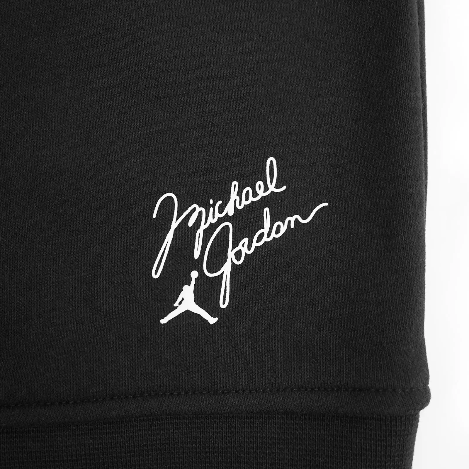 Jordan Flight MVP Graphic Fleece Crew-Neck Sweatshirt - Black
