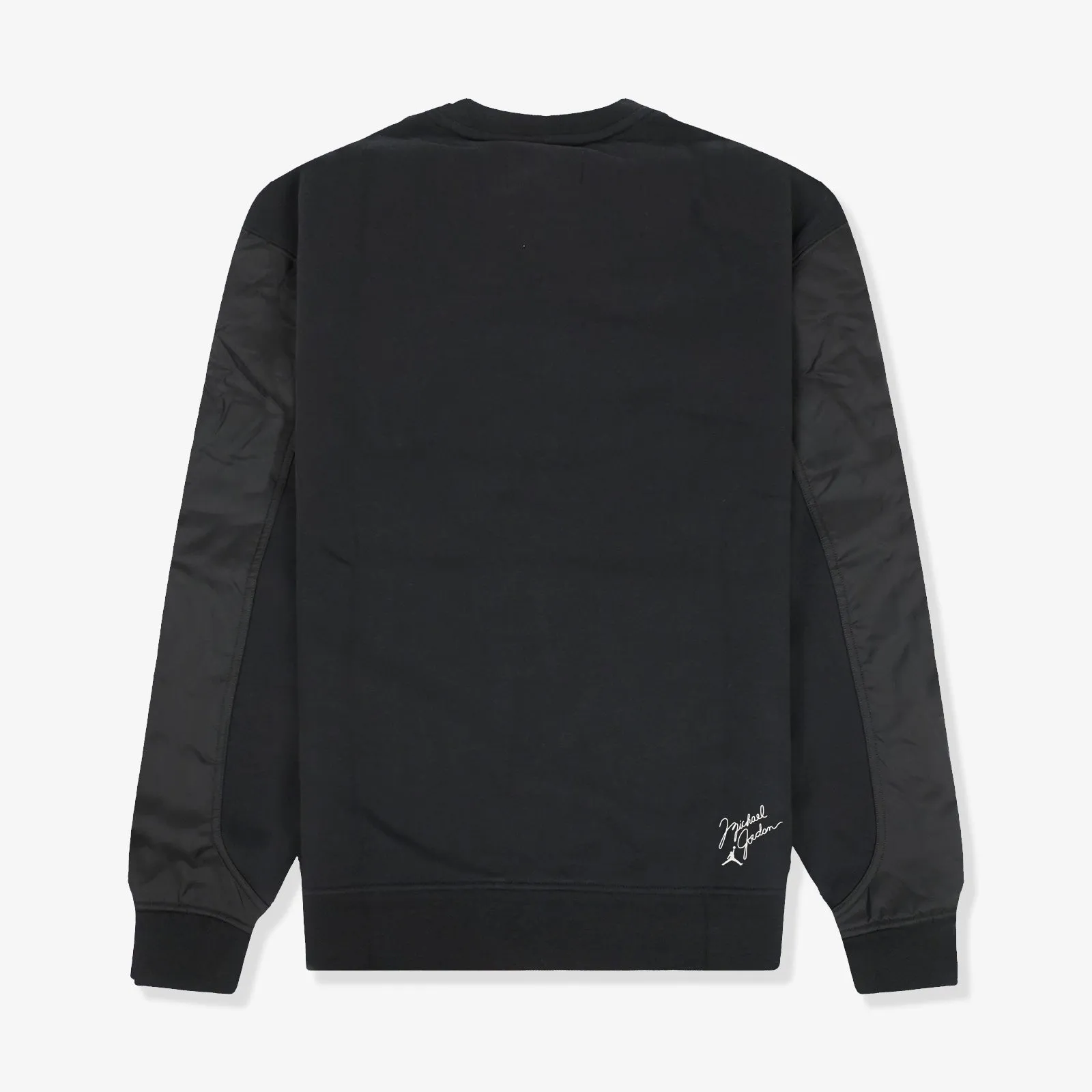 Jordan Flight MVP Graphic Fleece Crew-Neck Sweatshirt - Black