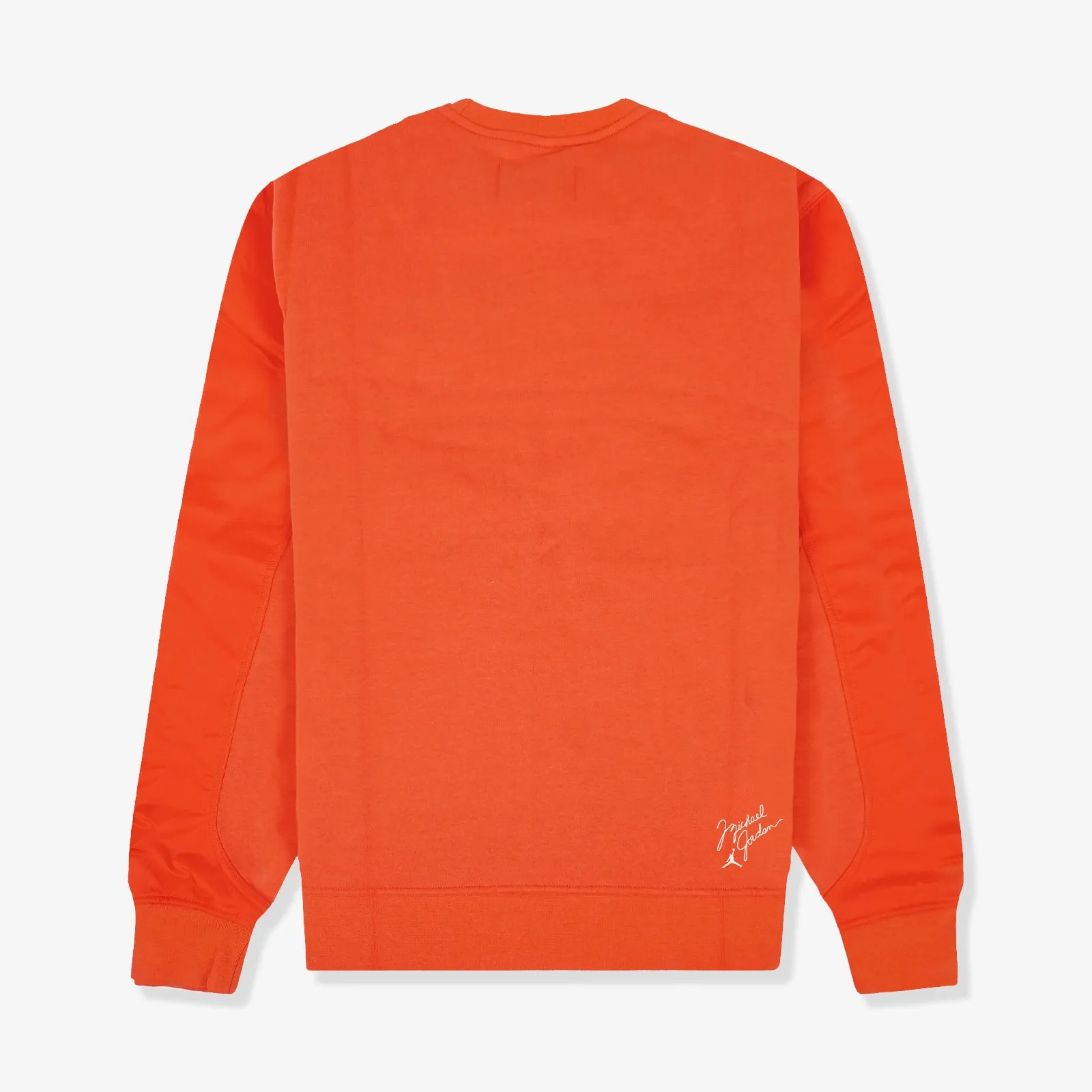 Jordan Flight MVP Graphic Fleece Crew-Neck Sweatshirt - Orange