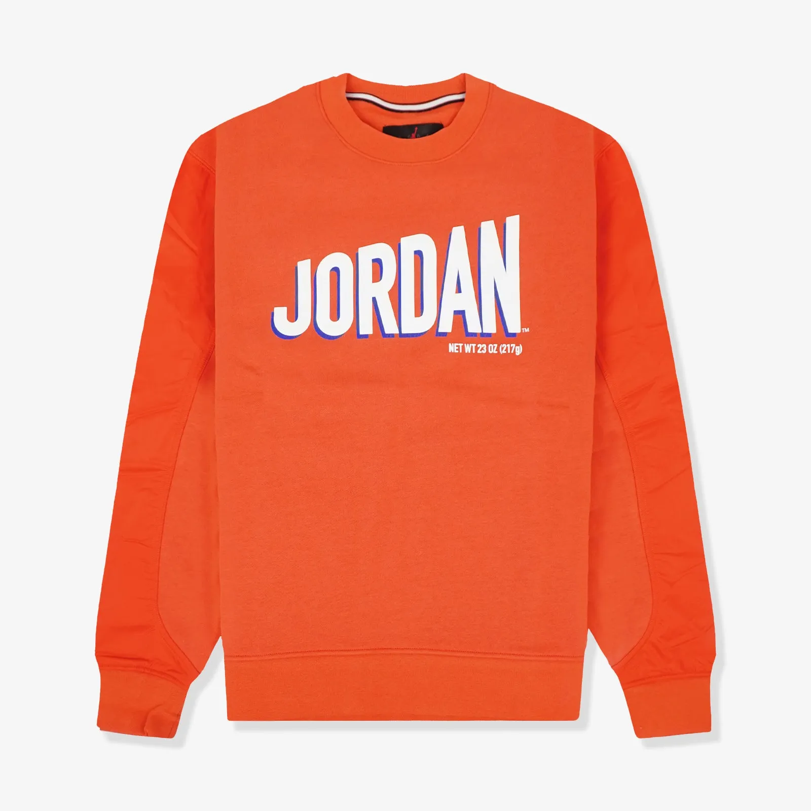 Jordan Flight MVP Graphic Fleece Crew-Neck Sweatshirt - Orange