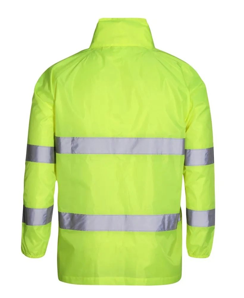 KIDS HI VIS SAFETY JACKET, WATERPROOF, REFELCTIVE TAPE, "BE SEEN-BE SAFE"