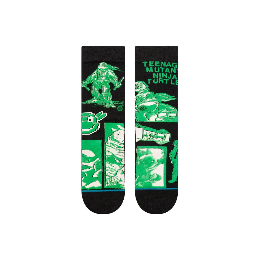 Kids Teenage Mutant Ninja Turtles X Stance TMNT Crew Socks
