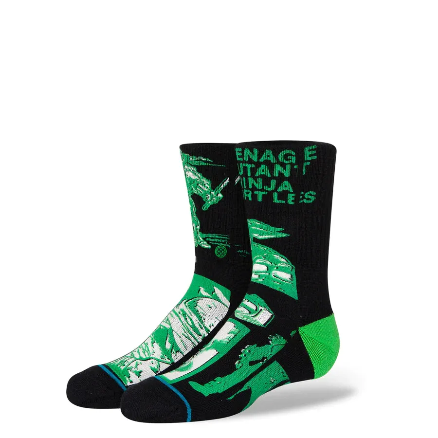 Kids Teenage Mutant Ninja Turtles X Stance TMNT Crew Socks