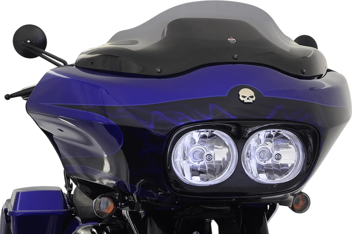 Klock Werks KW05-01-0189 8in. Flare Windshield - Dark Smoke