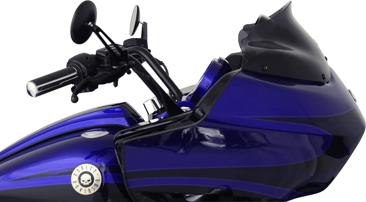 Klock Werks KW05-01-0189 8in. Flare Windshield - Dark Smoke