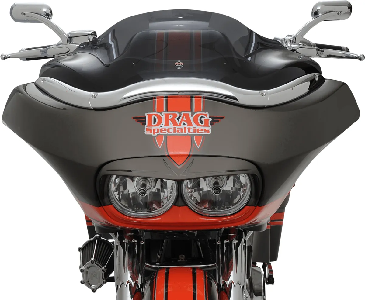 Klock Werks KW05-01-0189 8in. Flare Windshield - Dark Smoke