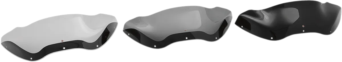 Klock Werks KW05-01-0189 8in. Flare Windshield - Dark Smoke