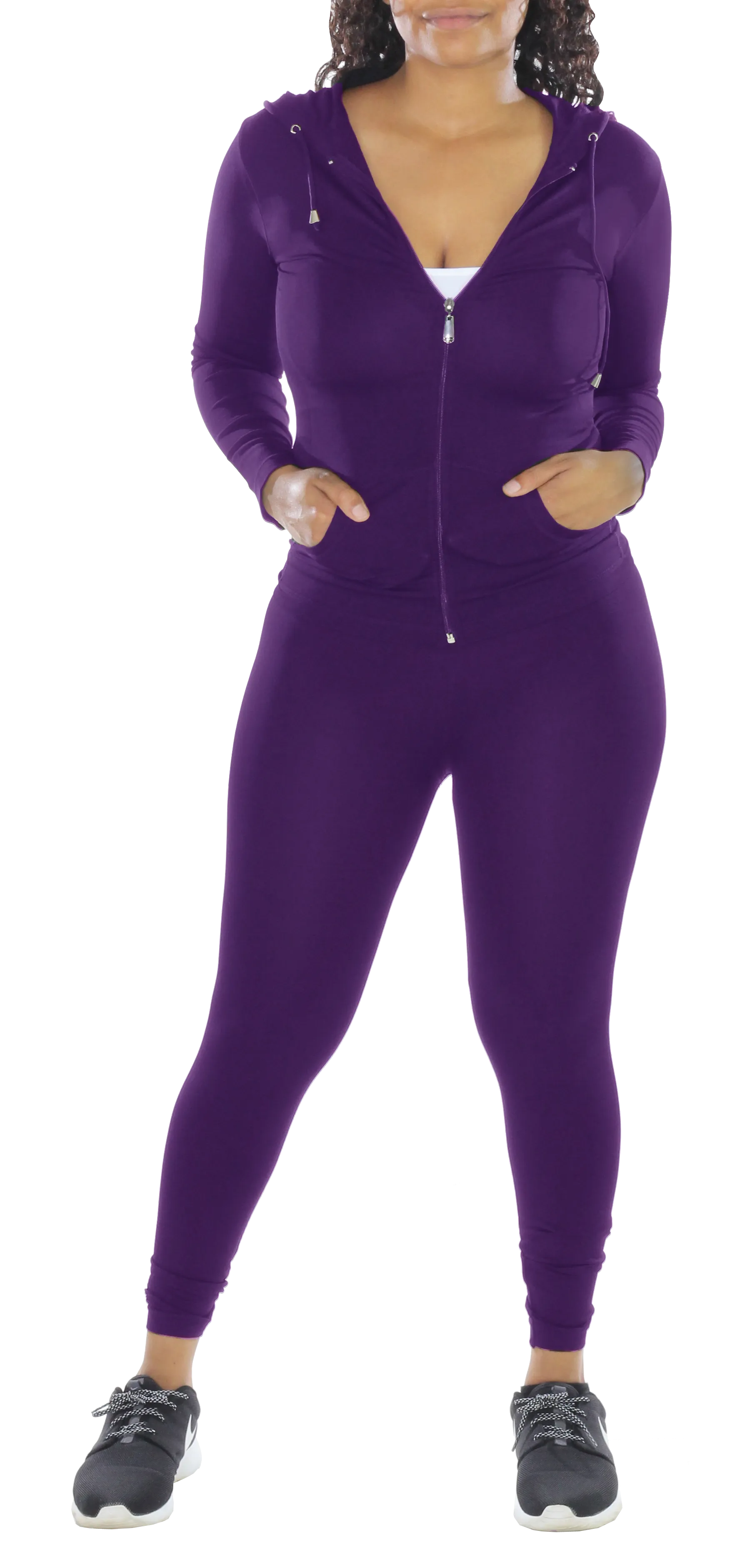 LF18771: Ladies Stretch Hoody Set