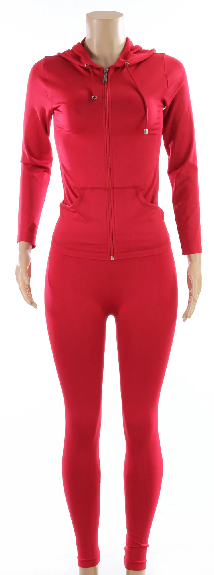 LF18771: Ladies Stretch Hoody Set