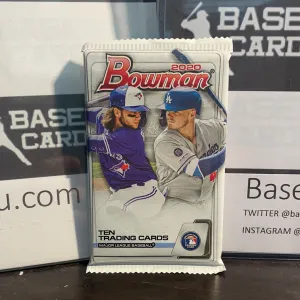(Live Personal Break) 2020 Bowman Baseball Mega Box Pack
