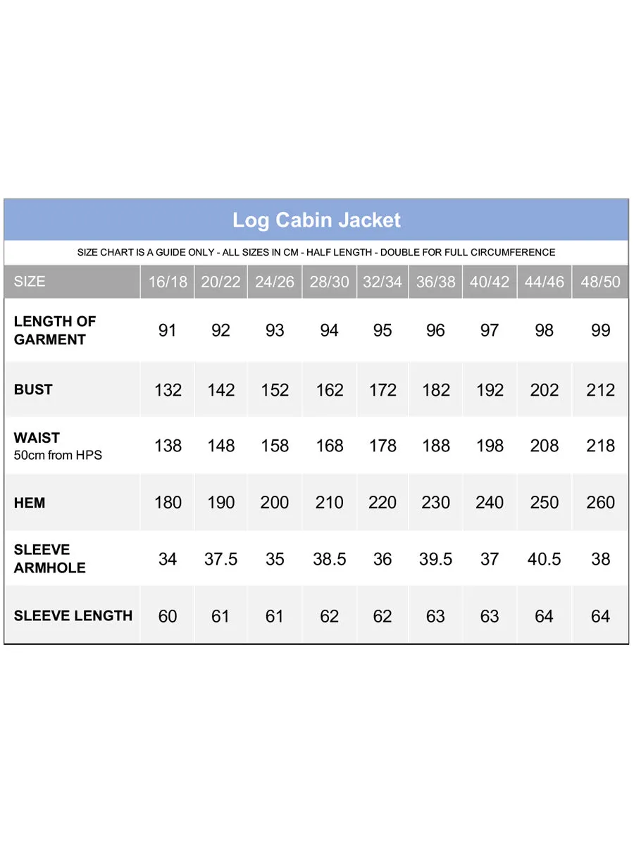 Log Cabin - Blue Print*