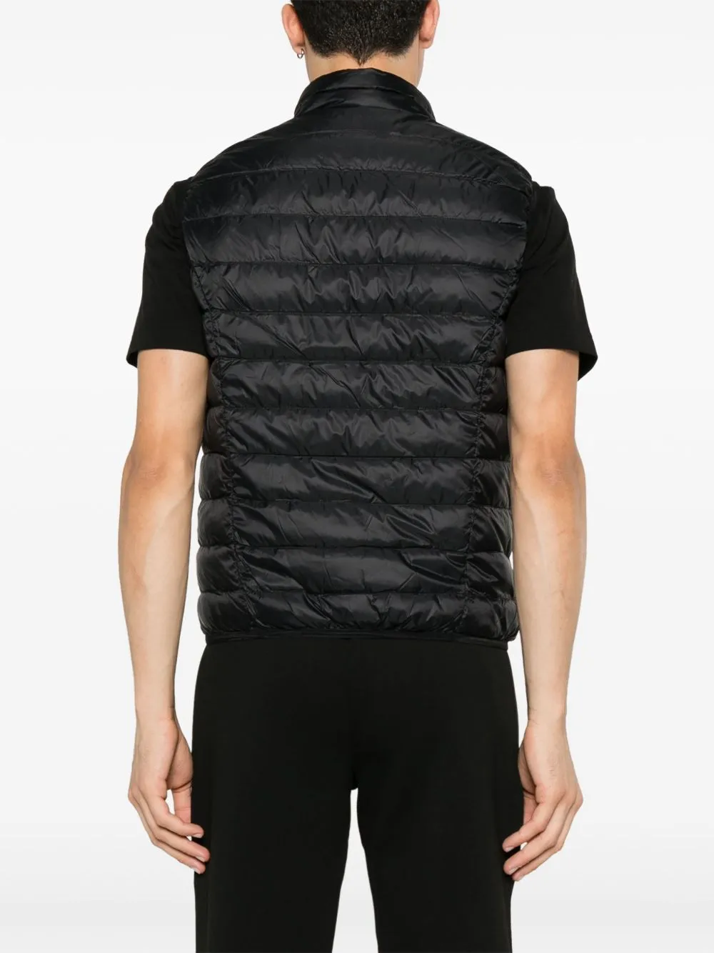 Logo down vest