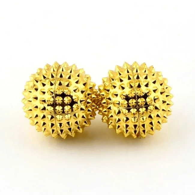 Magnetic Acupressure Gold Stimulation Balls