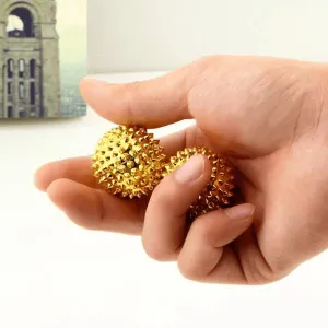 Magnetic Acupressure Gold Stimulation Balls