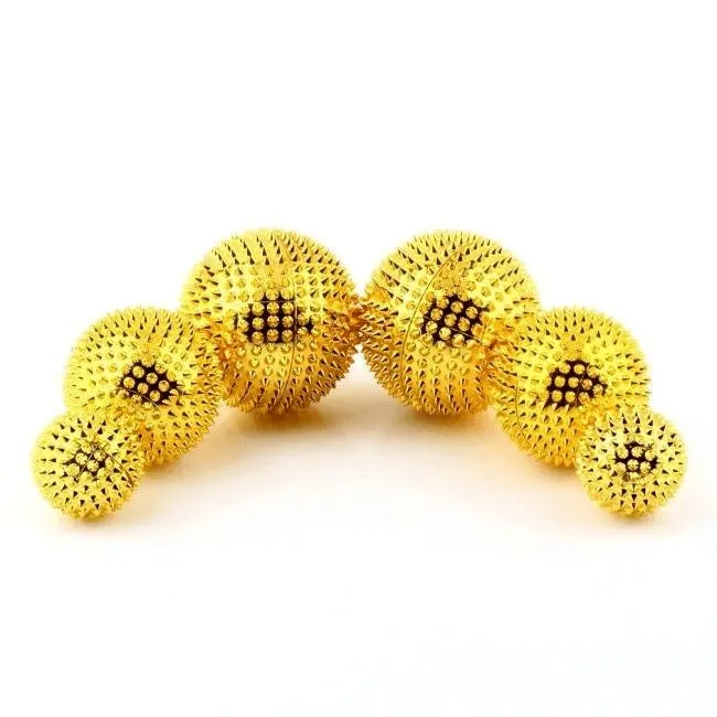 Magnetic Acupressure Gold Stimulation Balls