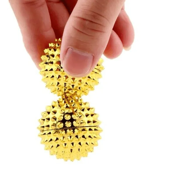 Magnetic Acupressure Gold Stimulation Balls
