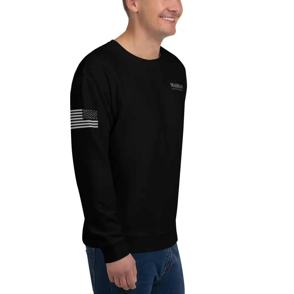 mamc ortho Store 1 Premium Core Men's Crewneck Performance Sweatshirt - RHxEff