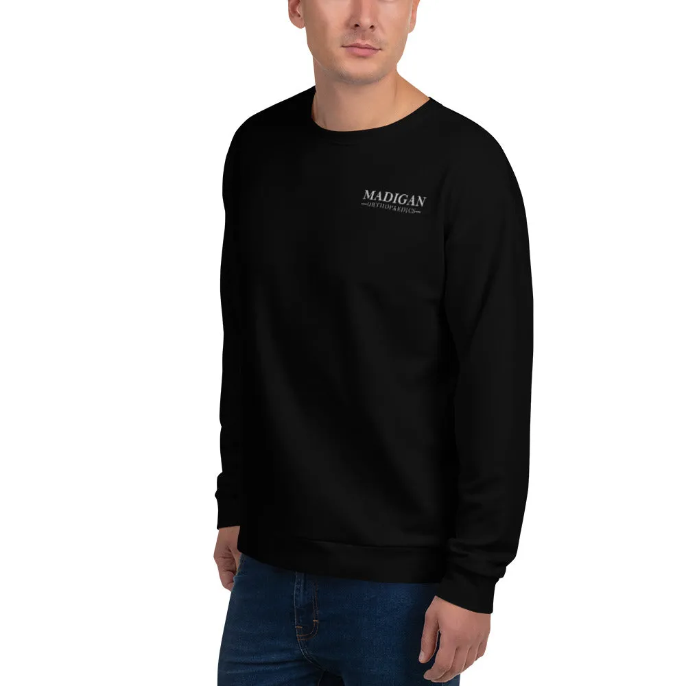 mamc ortho Store 1 Premium Core Men's Crewneck Performance Sweatshirt - RHxEff