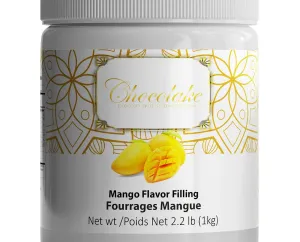 Mango Filling - Chocolake - 1 kg Jar (Case = 4 x 1 kg) - Canadian Distribution