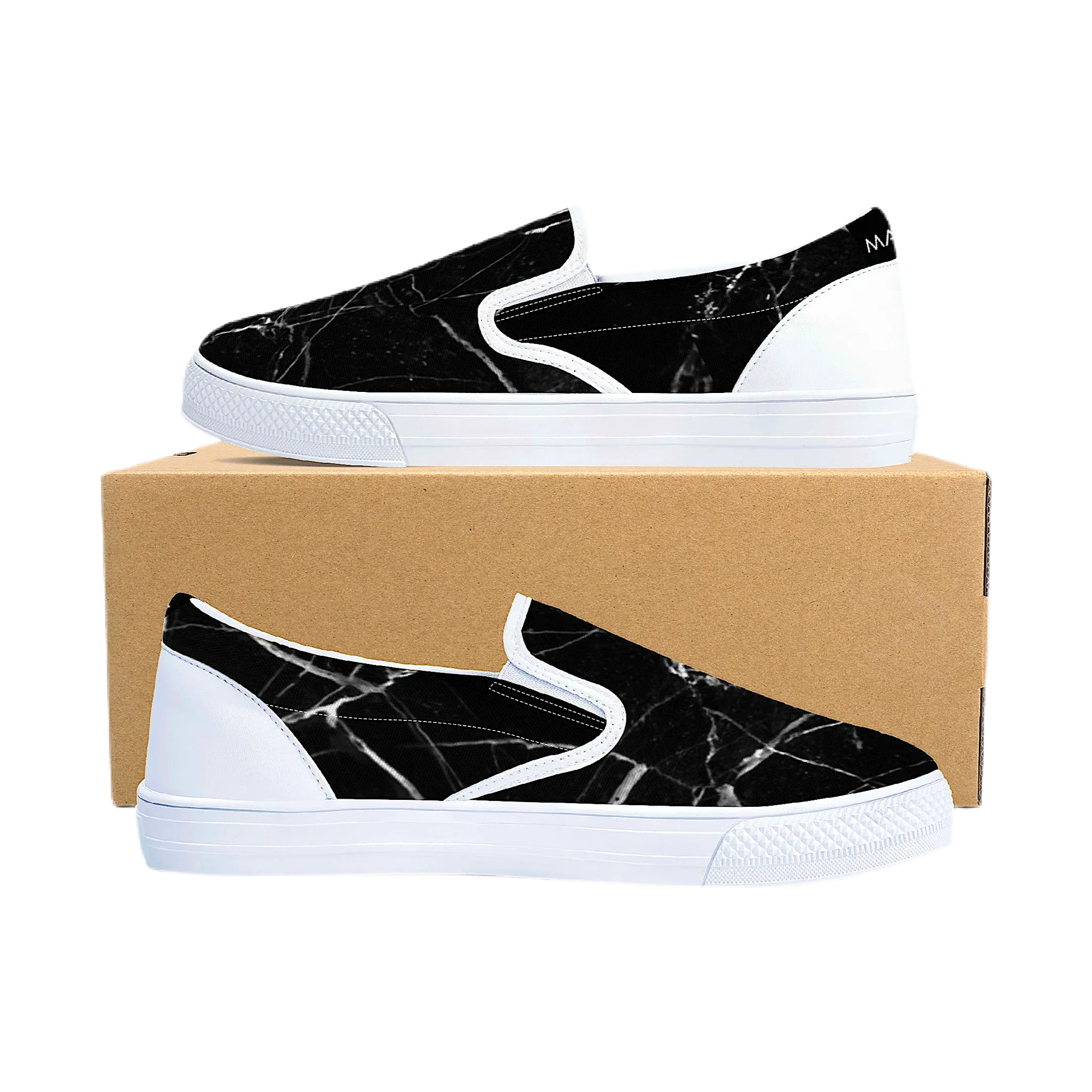 Mass Cast Marble Slip On Shoes