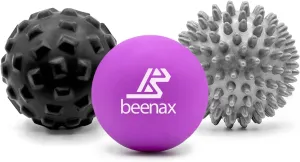 Massage Balls (Set of 3) - Purple