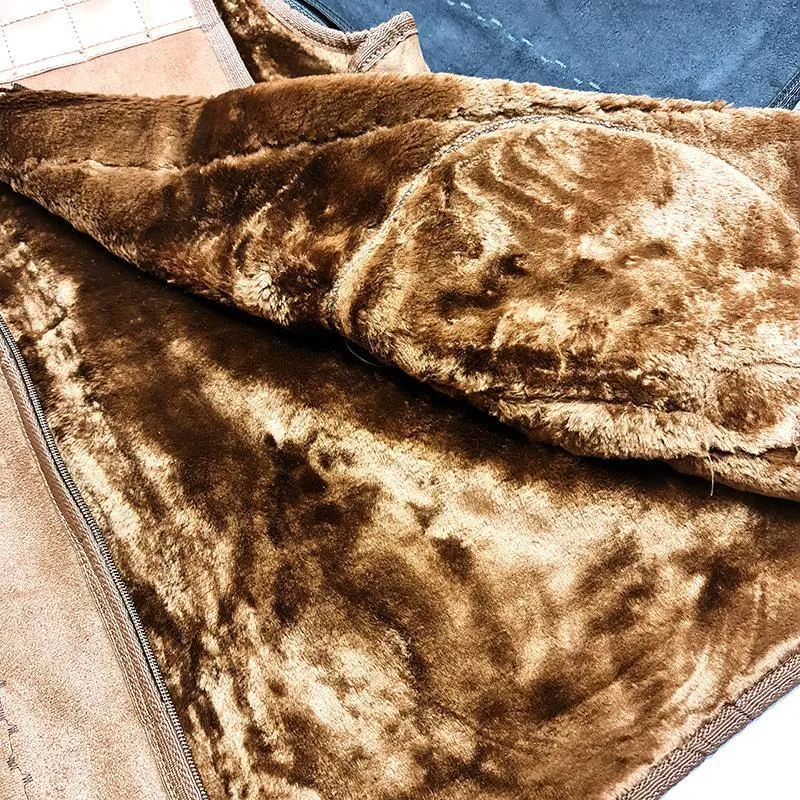 Men Winter Plus thick velvet Vest