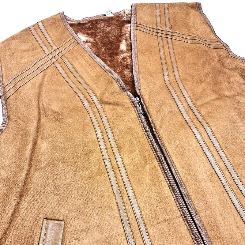 Men Winter Plus thick velvet Vest