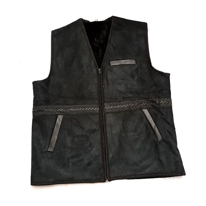 Men Winter Plus thick velvet Vest