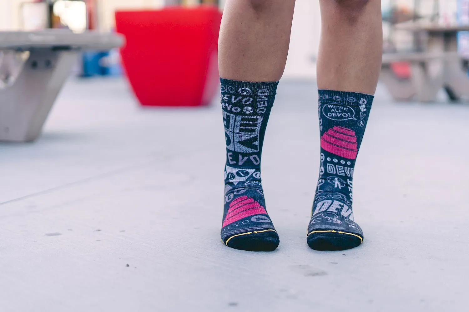 Merge4 Devo Obsesso Classic Crew Socks