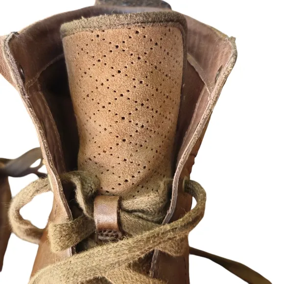 Merrell Wedgetarian Lexi Boots Size 8.5 Lace Up Wedge Bootie