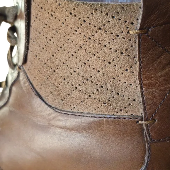 Merrell Wedgetarian Lexi Boots Size 8.5 Lace Up Wedge Bootie