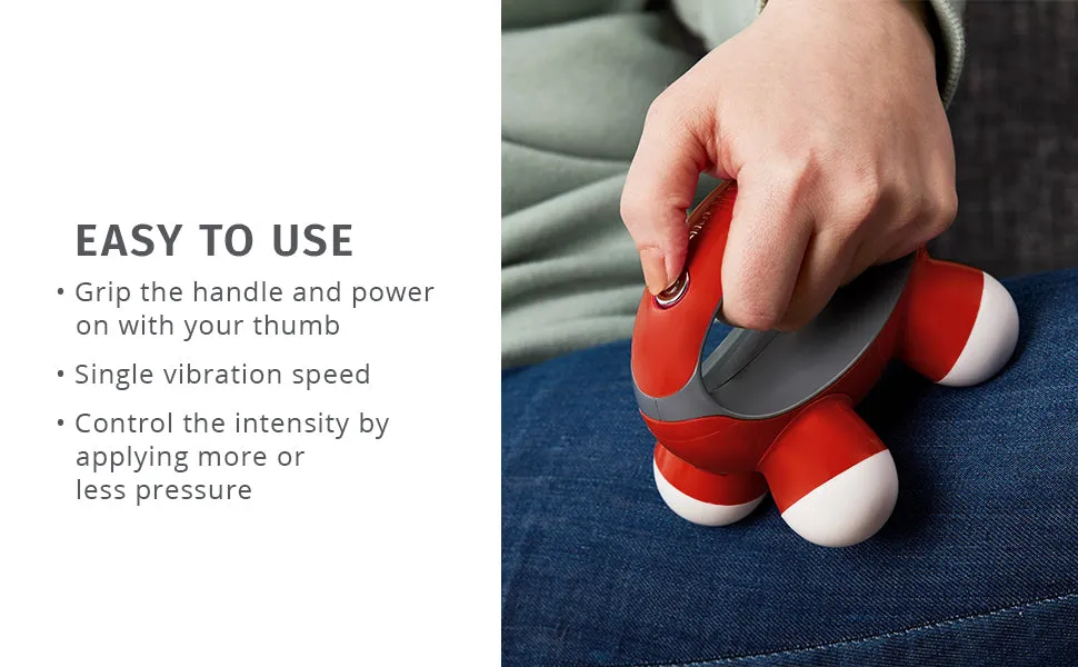 Mini Hand-Held Massager with Vibration