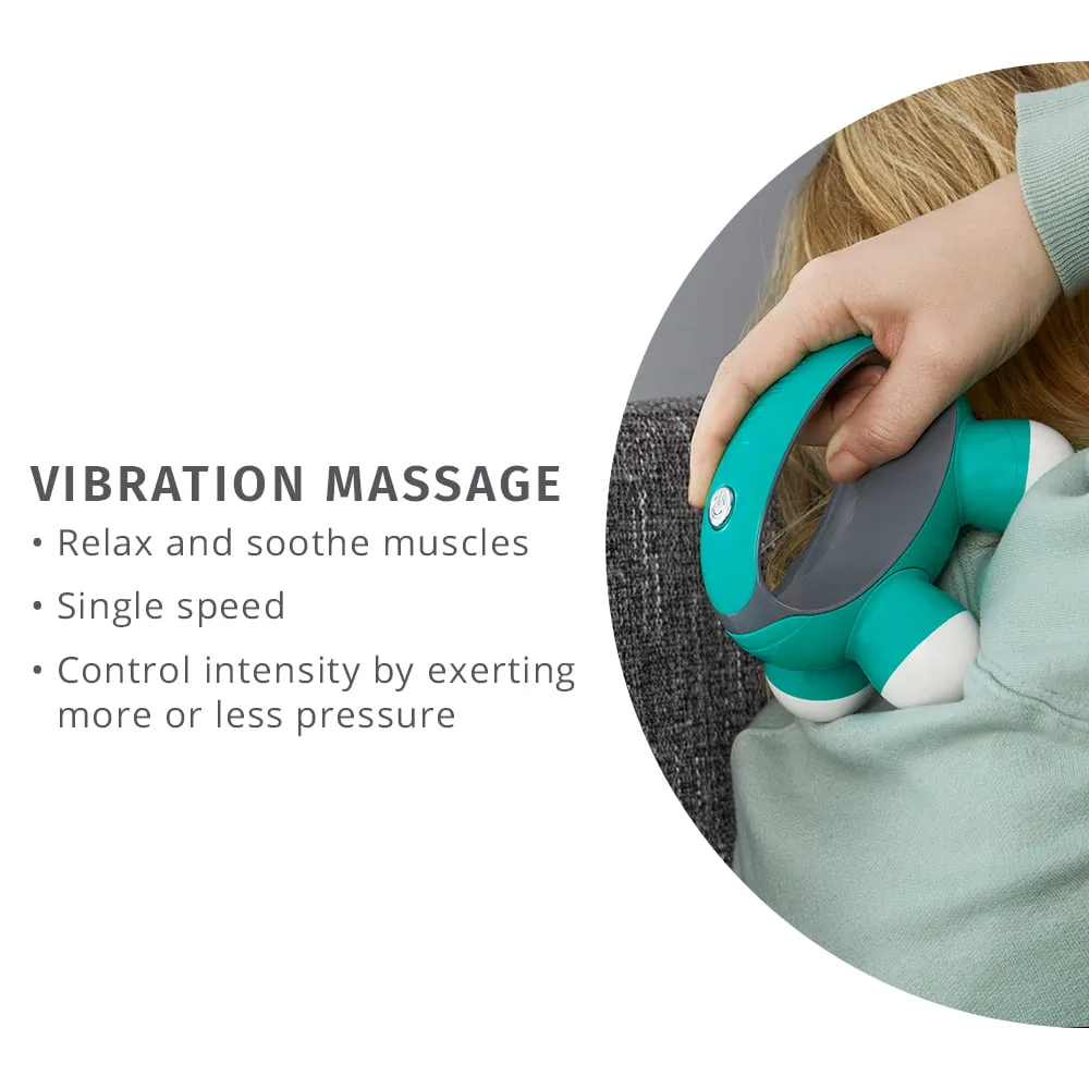Mini Hand-Held Massager with Vibration