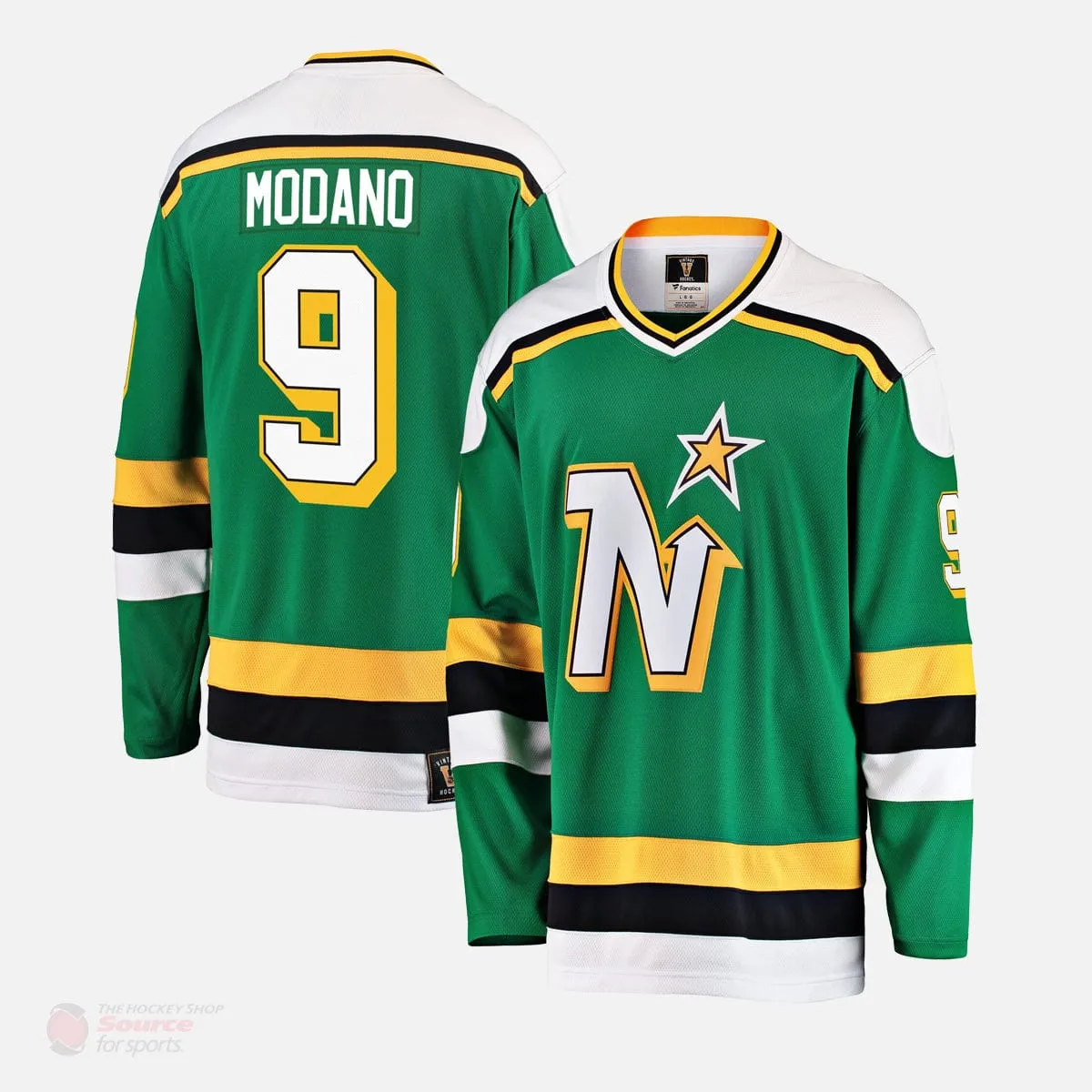 Minnesota North Stars Fanatics Breakaway Retired Senior Jersey - Mike Modano