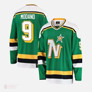 Minnesota North Stars Fanatics Breakaway Retired Senior Jersey - Mike Modano