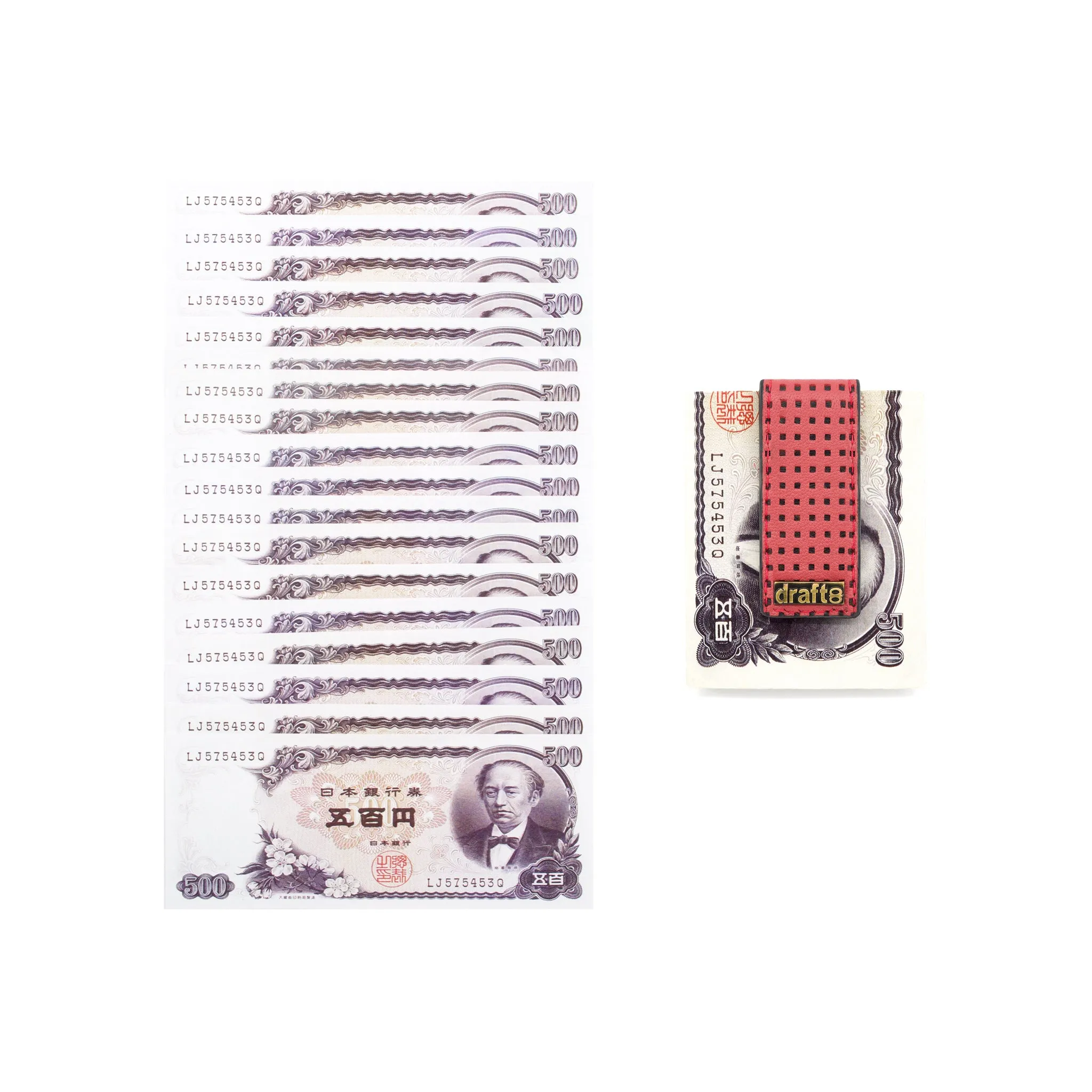 Money Clip Z Burgundy