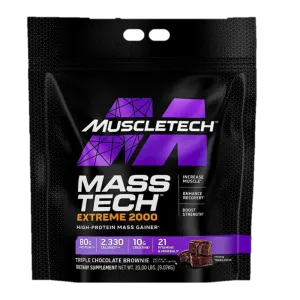Muscletech MassTech Extreme 2000 20lbs size bag (NEW)
