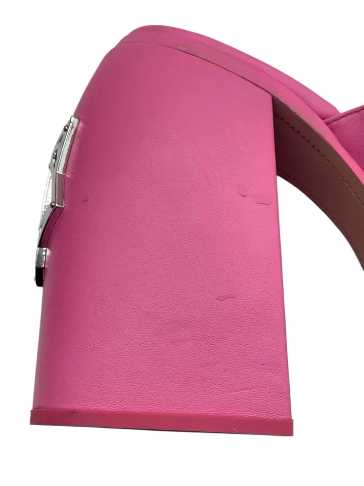 Naked Wolfe Hot Pink Jenna Platforms Women's 40 = US size 10