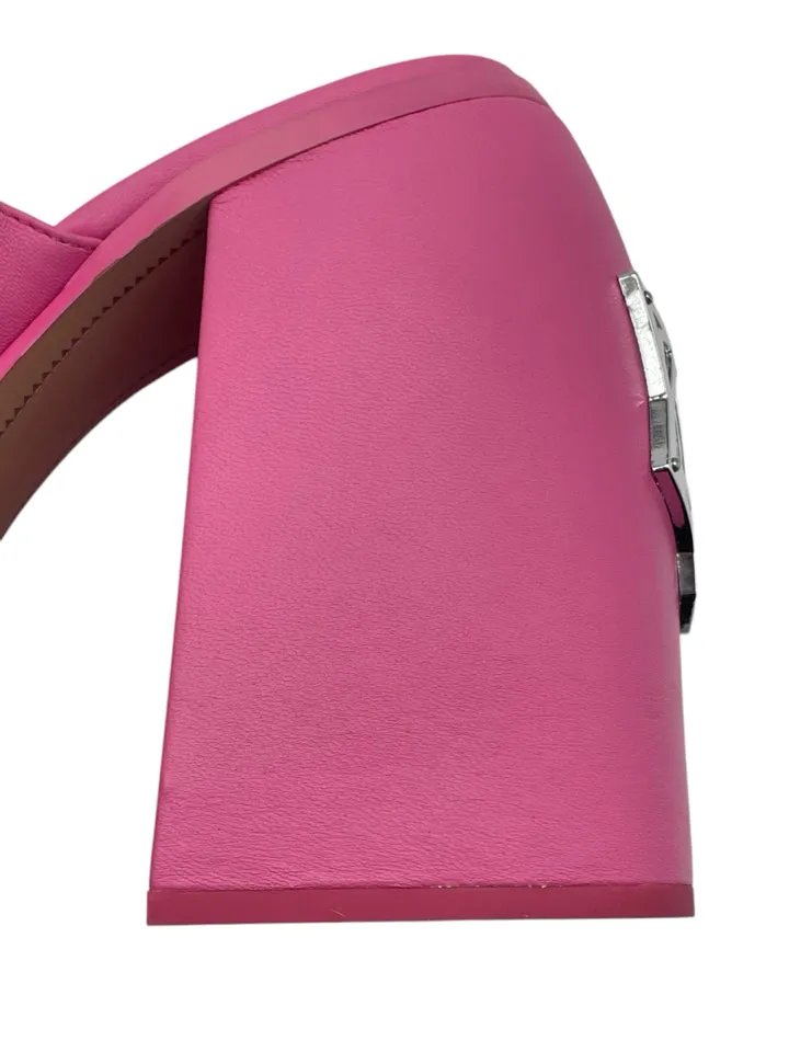 Naked Wolfe Hot Pink Jenna Platforms Women's 40 = US size 10