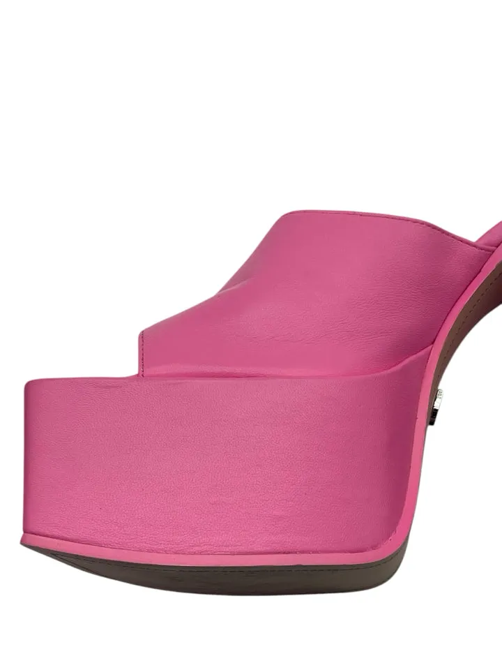 Naked Wolfe Hot Pink Jenna Platforms Women's 40 = US size 10