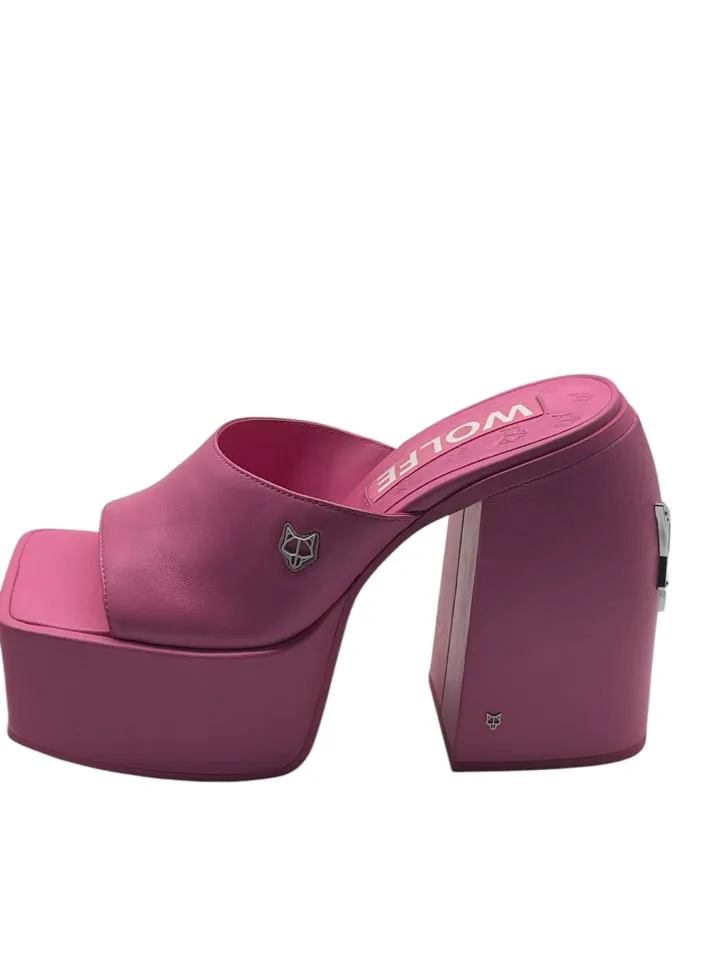 Naked Wolfe Hot Pink Jenna Platforms Women's 40 = US size 10