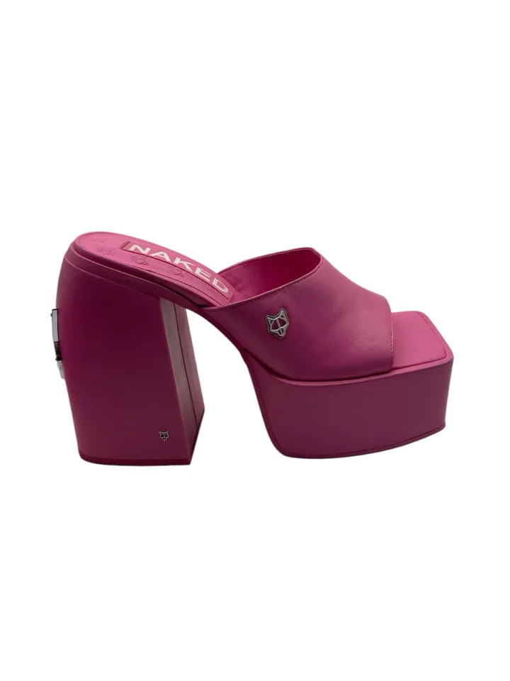 Naked Wolfe Hot Pink Jenna Platforms Women's 40 = US size 10