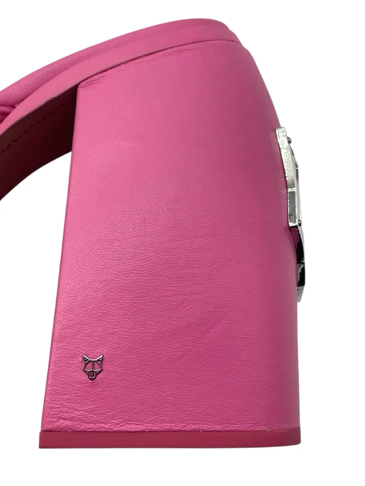 Naked Wolfe Hot Pink Jenna Platforms Women's 40 = US size 10