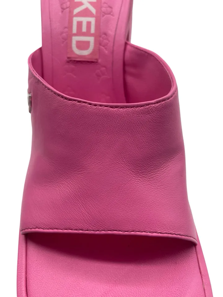Naked Wolfe Hot Pink Jenna Platforms Women's 40 = US size 10