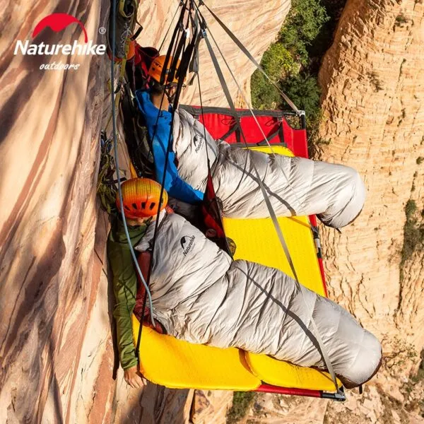 Naturehike - (Snowbird) Mummy Duck Down Sleeping Bag - Smoke Brown