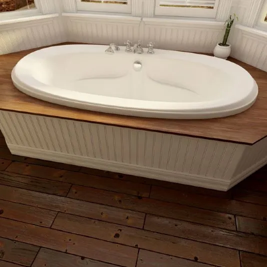 Neptune Felicia Mass-Air/Activ-Air Combo Tub - 71-1/2" L x 37-3/8" W x 22-1/4" H - FE72CMA
