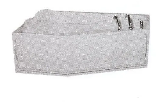 Neptune Venus Corner Activ-Air/Mass-Air/Whirlpool Combo Tub - 59-1/2" L x 41-3/4" W x 19-1/2" H - VE60TAM