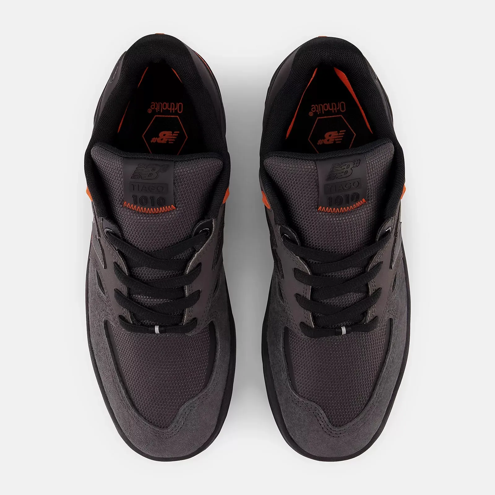 New Balance Numeric 1010 Tiago Lemos Skateboard Shoe - Phantom/Orange