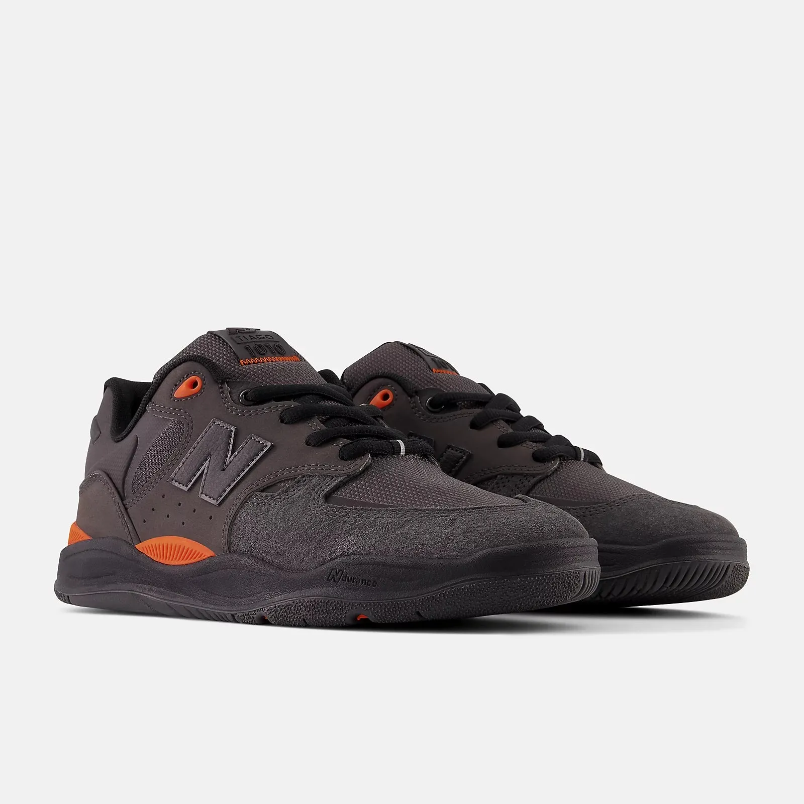 New Balance Numeric 1010 Tiago Lemos Skateboard Shoe - Phantom/Orange
