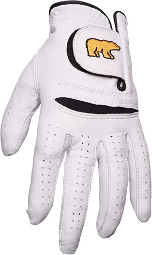 New Jack Nicklaus mens Golden Bear Leather Golf Glove Glove Liners, Right, Medium